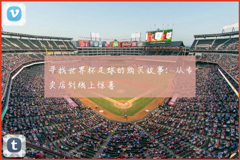 寻找世界杯足球的购买故事:从专卖店到线上惊喜