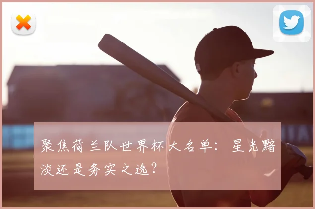 聚焦荷兰队世界杯大名单:星光黯淡还是务实之选?