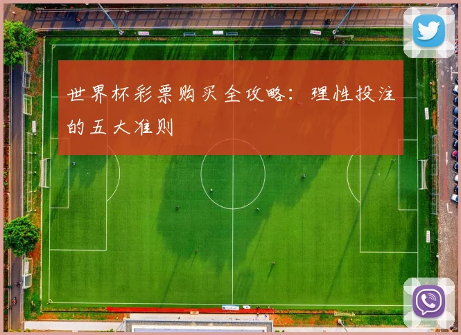 世界杯彩票购买全攻略：理性投注的五大准则
